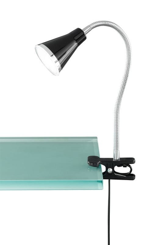 Trio T R I O Lampka biurkowa z klipsem ARRAS - czarna (R22711102) 