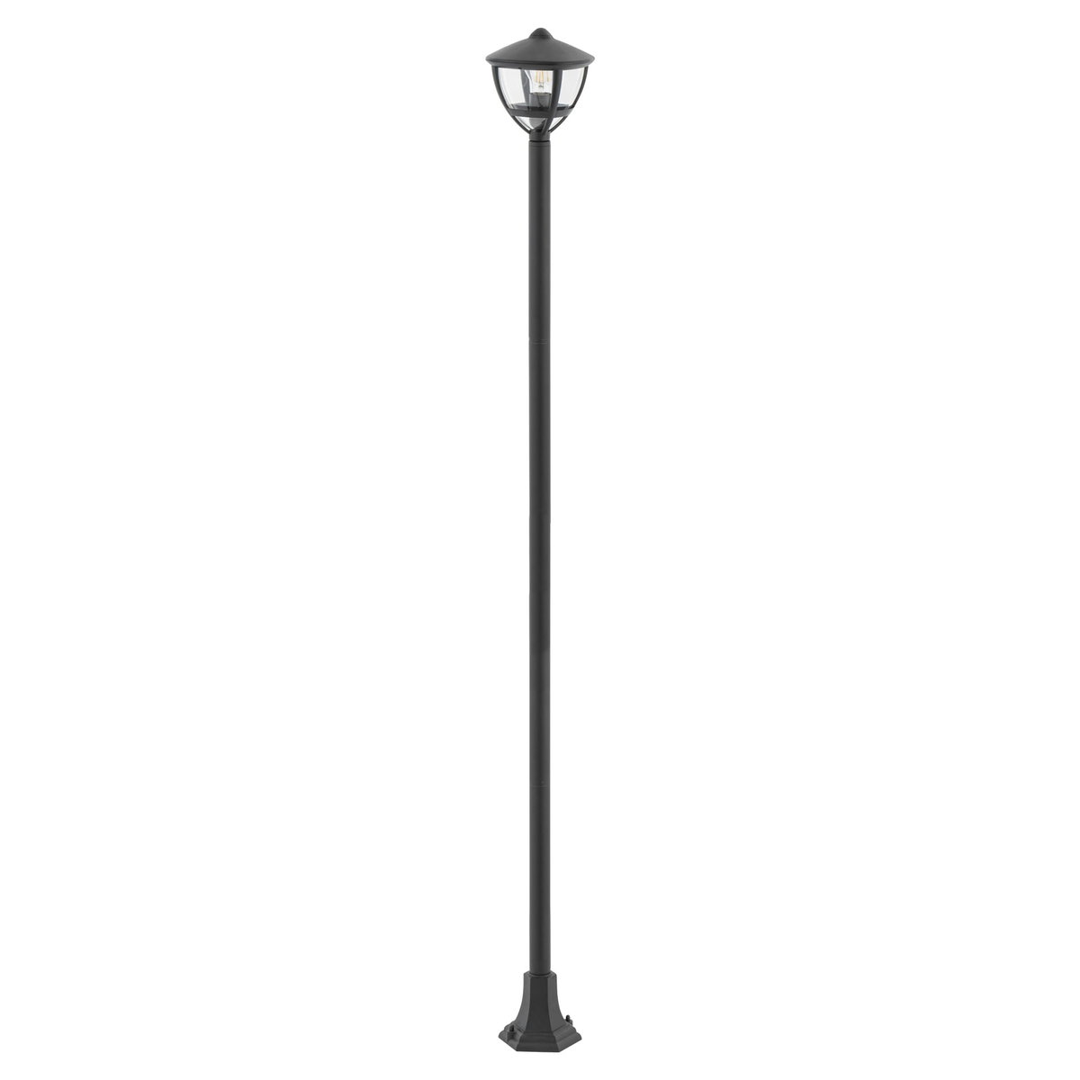 Lampa zewnętrzna latarnia ogrodowa nowoczesna czarna Nowodvorski AMELIA