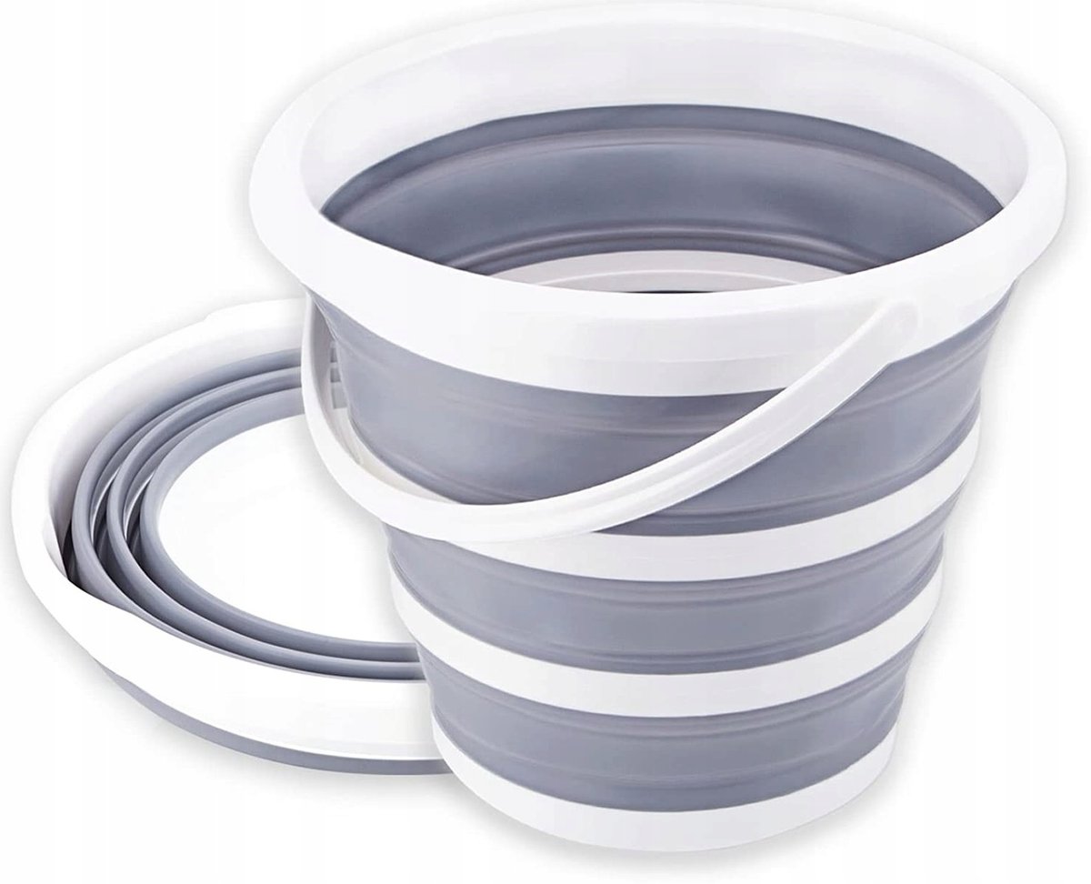 Wiadro Silikonowe Wiaderko Składane Uniwersalne 10