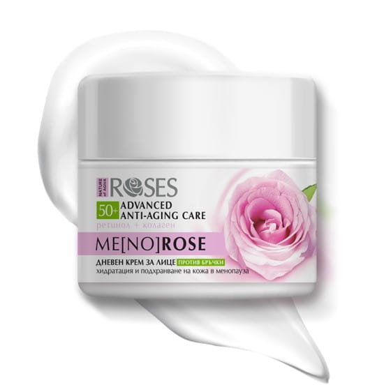 Nature of Agiva, Różany Krem Anti Age 50+ do twarzy i dekoltu dzień i noc, 50ml
