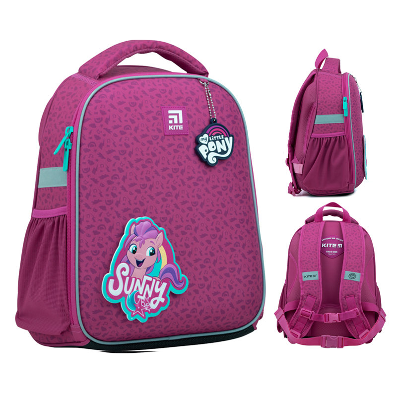 Plecak szkolny dla dziewczynki różowy KITE My Little Pony jednokomorowy