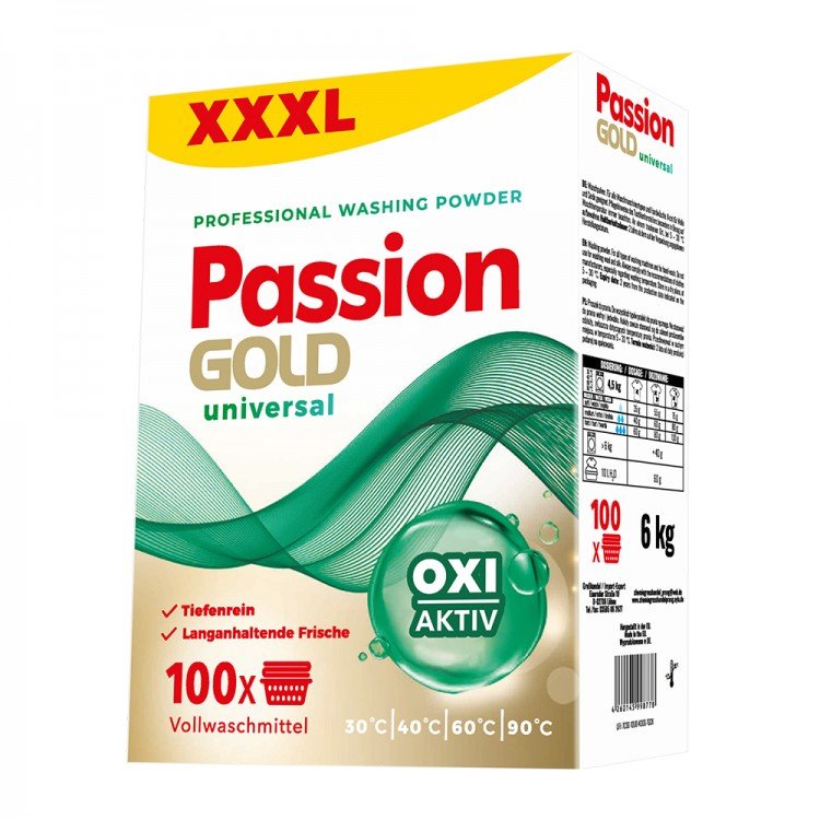 PASSION GOLD 6KG 100P BOX PROSZEK D/PR. UNIVERSAL /778