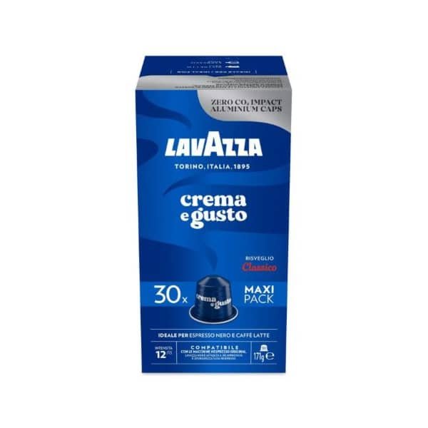 Lavazza Crema e Gusto Classico 30 aluminiowych kapsułek do Nespresso