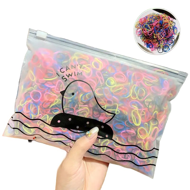 Zestaw Gumek do włosów 1000 Sztuk Mix Kolorów typ XXXIX