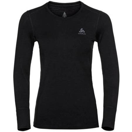 Koszulka tech. damska Odlo BL TOP crew neck l/s MERINO 200 ODLO L