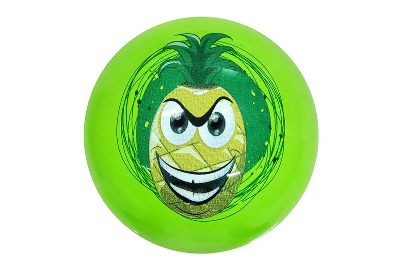 Piłka kolorowa 23cm Ananas ARTYK 133862