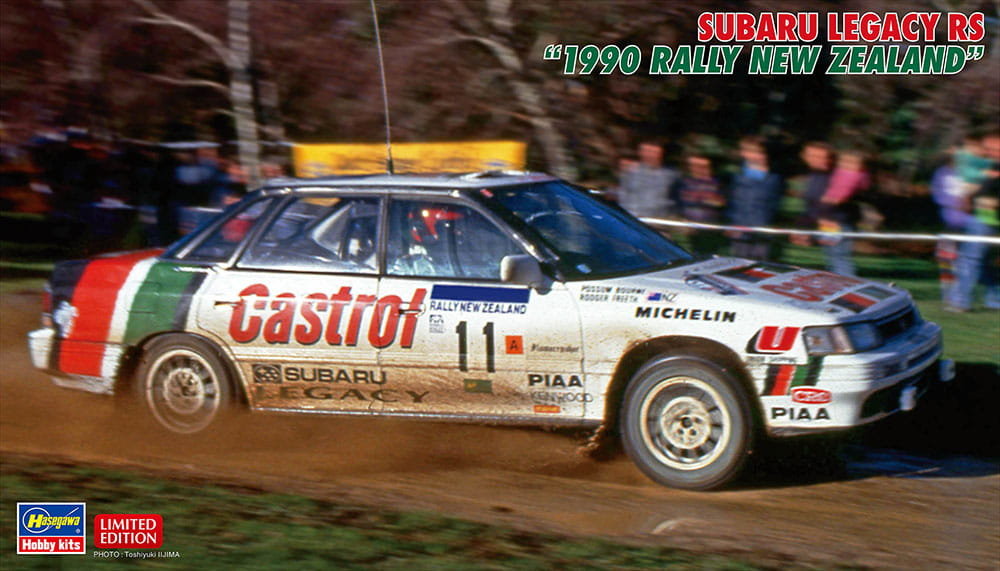 Subaru Legacy RS (1990 Rajd Nowej Zelandii) 1:24 Hasegawa 20636