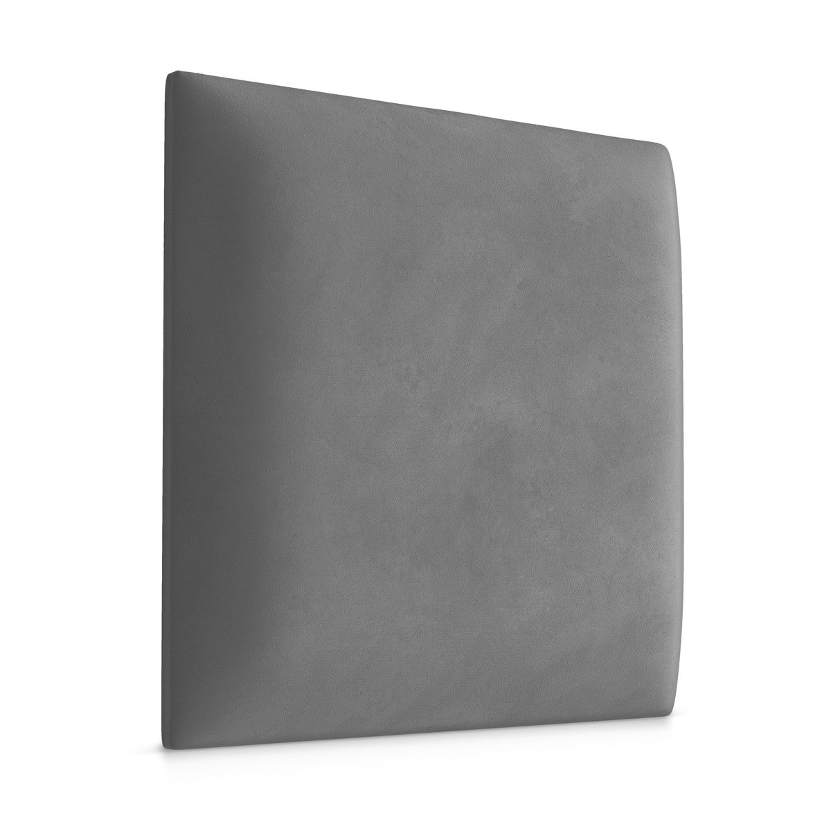 Panel Ścienny Tapicerowany Szary Wezgłowie 50x50cm