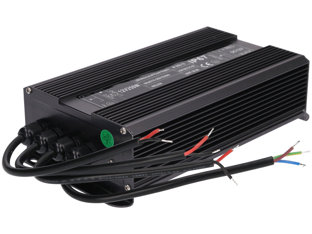 PRESCOT Prescot IP-250-12 zasilacz 250W grafitowy