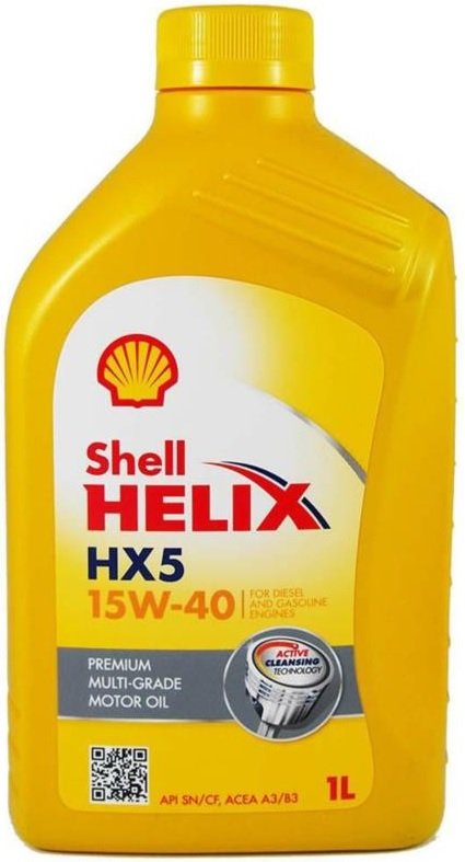 SHELL OLEJ HELIX HX5 15W40 1 LITR