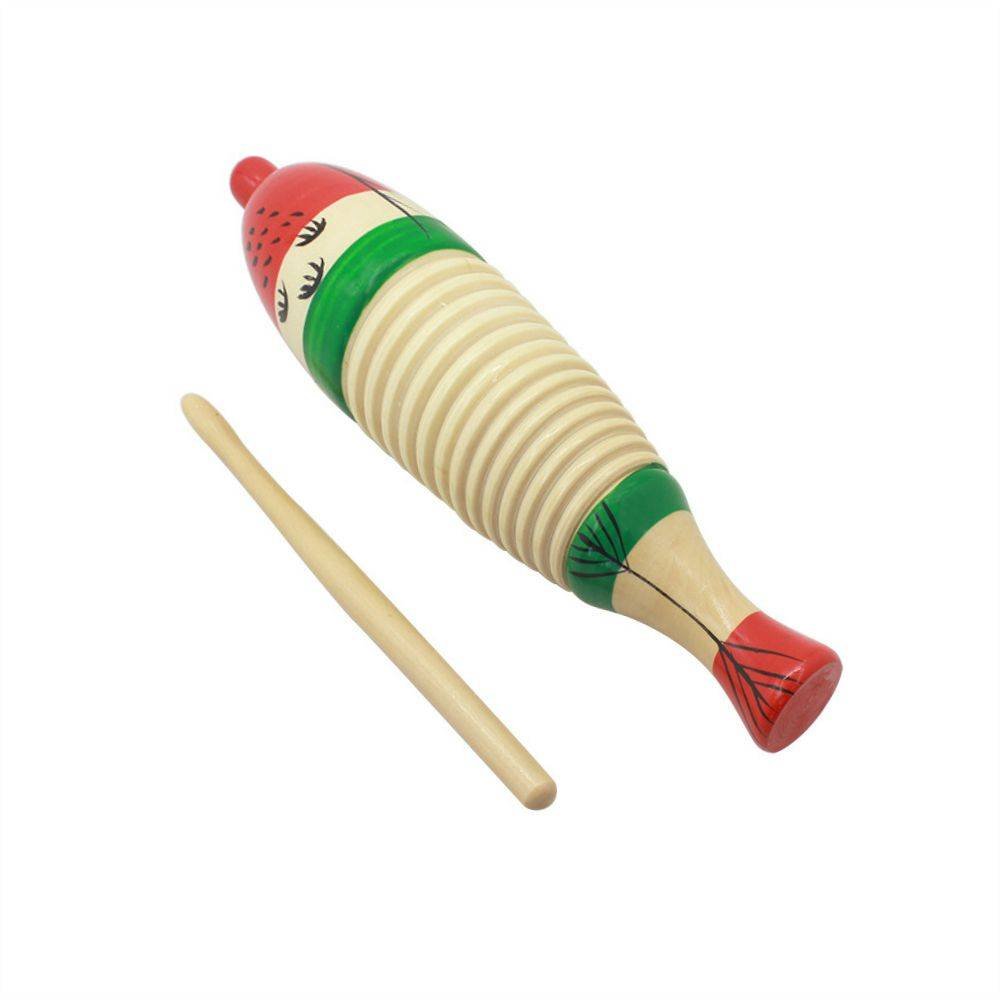 Guiro Kera Audio G-32/7 drewniane z pałeczką