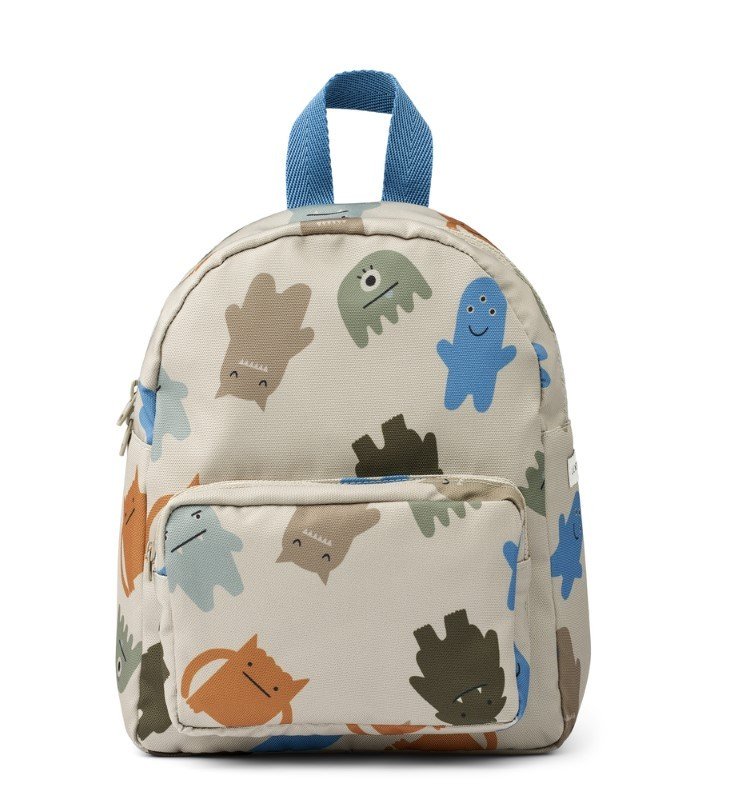Liewood - Mały plecak dziecięcy Allan - Monster/Mist
