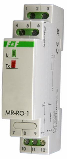 F&F Moduł rozszerzeń wyjść przekaźnikowych z wyjściem MODBUS RTU MR-RO-1 MAX-MR-RO-1