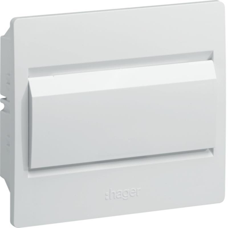 Hager polo IC2 Rozdzielnica 1x8M p/t, IP40, drzwi pełne VR108PP VR108PP