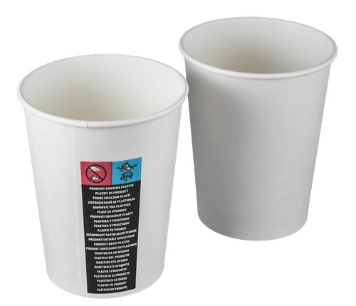 Kubki Papierowe 250ML Kawa, Herbata 50 Sztuk