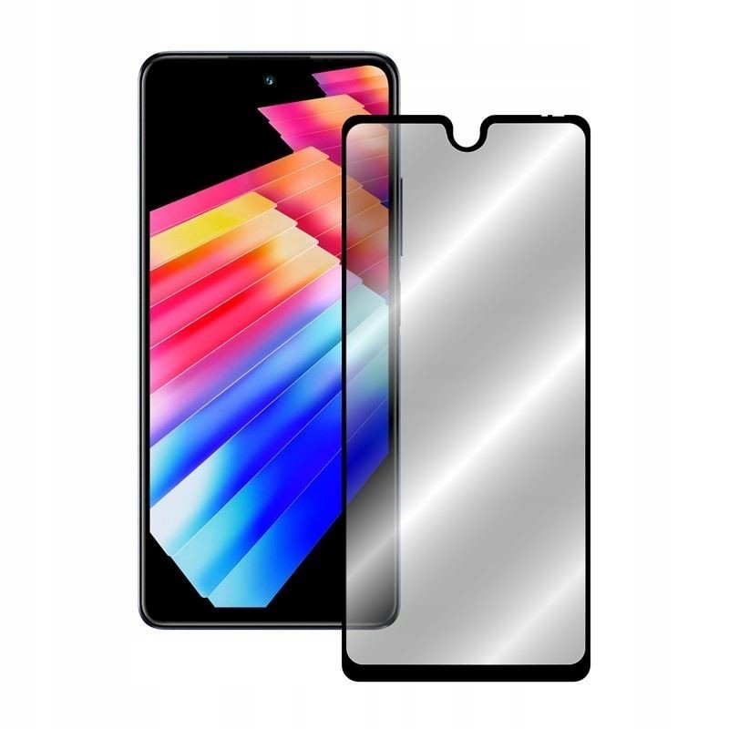 9D SZKŁO do Infinix HOT 30 4G LTE FULL GLUE czarne