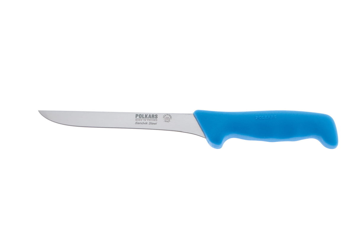 Polkars SANDVIK nóż rzeźniczy nr. 13 (15 cm) niebieski