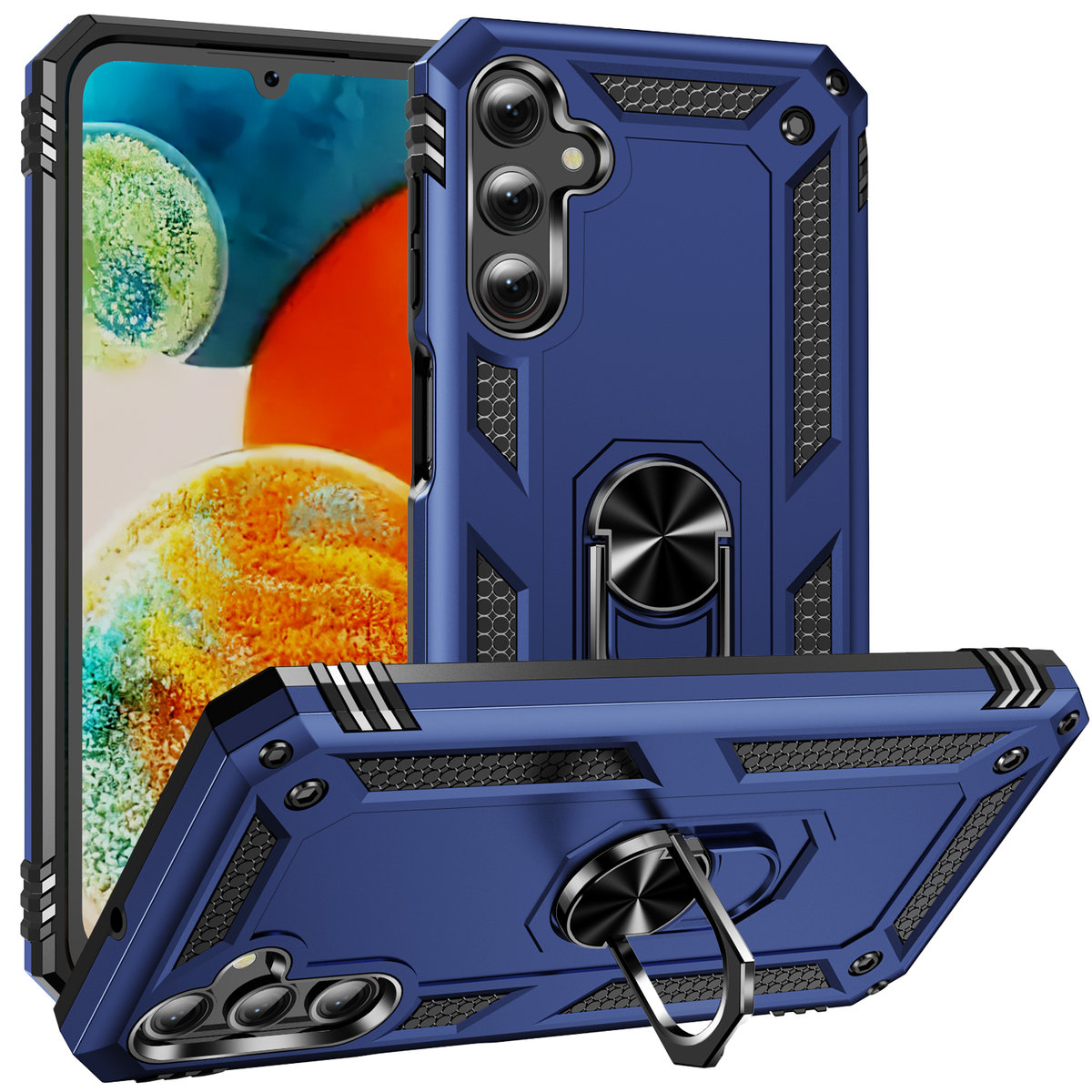 ETUI EXOGUARD ARMOR RING - SAMSUNG GALAXY A24 - PANCERNE CASE OBUDOWA FUTERAŁ