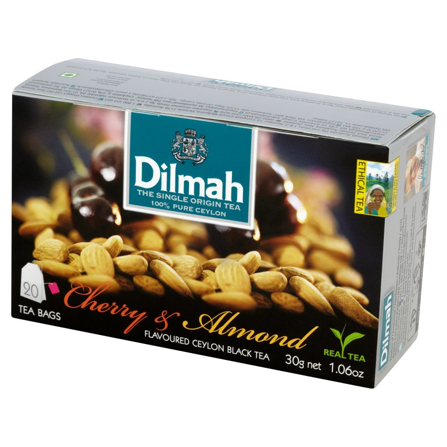 Dilmah - Herbata czarna z aromatem wiśni i migdałów