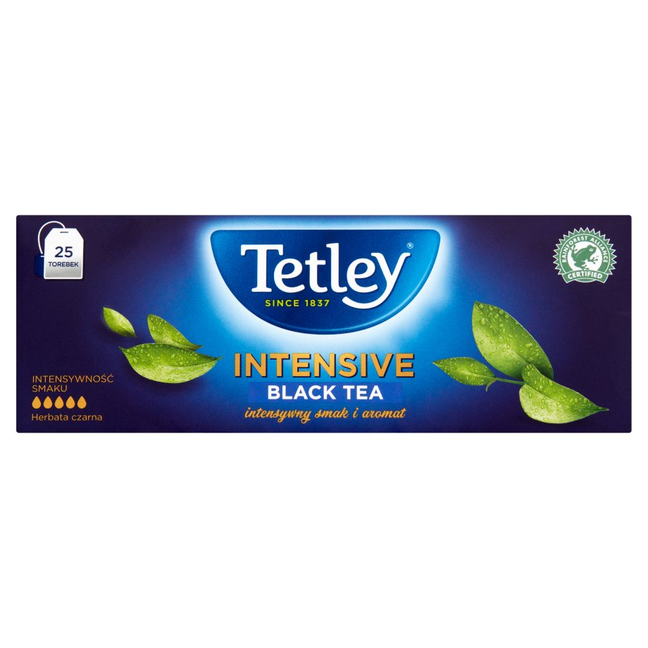 Tetley - Herbata czarna 25 x 2 g