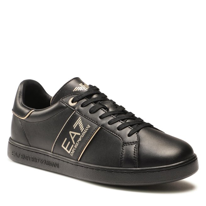 Sneakersy EA7 Emporio Armani X8X102 XK346 M701 Triple Black+Gold