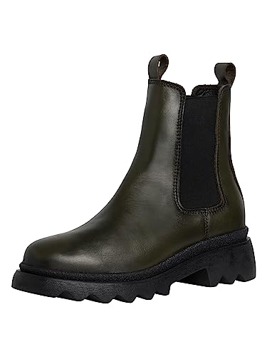 Tamaris Damskie botki 1-1-25802-41, oliwkowy, 39 EU