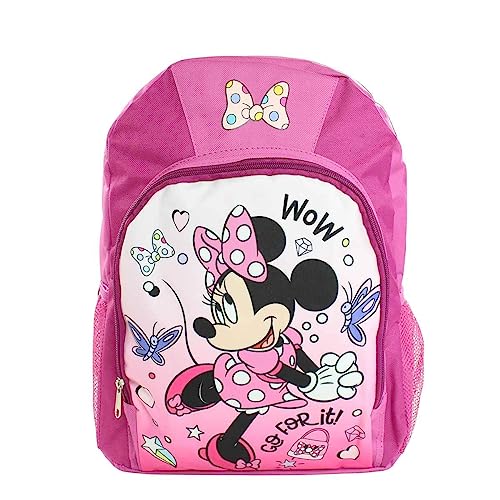 Disney MIN23-1352 S1, plecak dziewczęcy, różowy, TU, Różowy, Taille unique