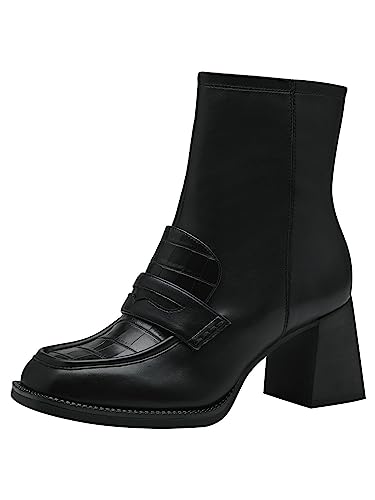Tamaris Damskie 1-1-25311-41 botki, czarne, 38 EU, czarny, 38 EU