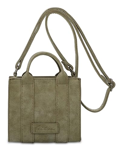 Fritzi aus Preussen Fritzi Square Mini Vintage Moss Cross damskie, Moss