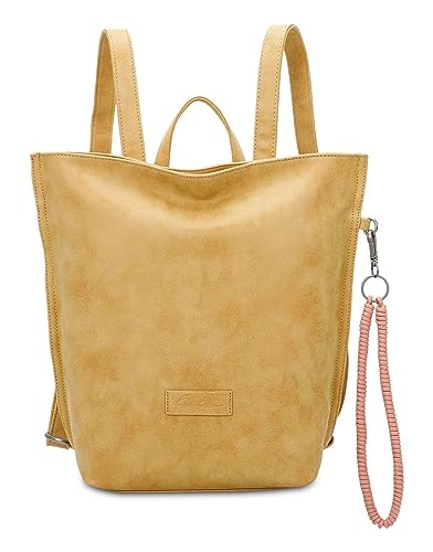 Fritzi aus Preussen Plecak damski Fritzi33N Vintage Honey Mustard, rozmiar uniwersalny, honey mustard, jeden rozmiar