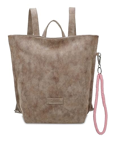 Fritzi aus Preussen Plecak damski Fritzi33N Vintage Old Wood Backpack, rozmiar uniwersalny, Old Wood, jeden rozmiar