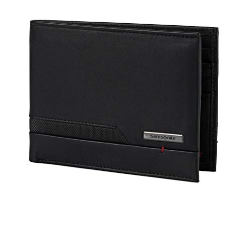 Samsonite Pro-DLX 5 SLG Billfold, rozmiar uniwersalny, Czarny, Jeden rozmiar, Portfel poziomy: 13 x 1 x 9,7 cm