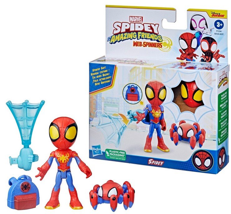 Spider-Man, Spidey i Super-Kumple Figurka z Akcesoriami - Spidey, F72565