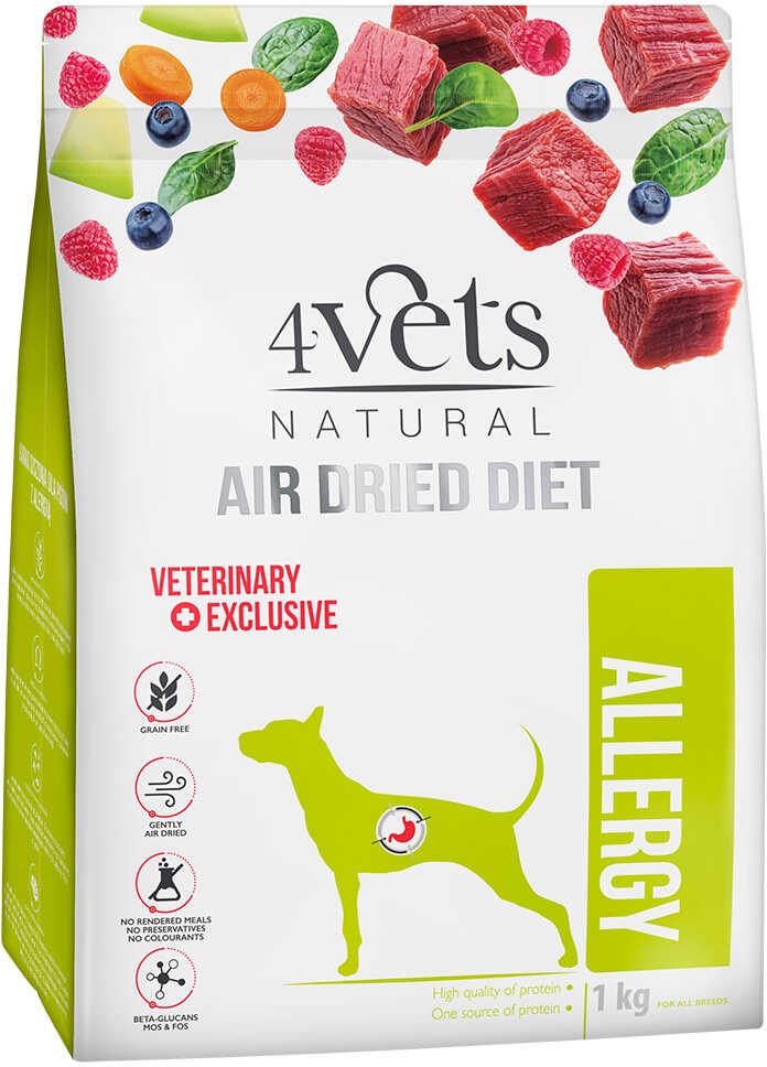 4Vets Natural Allergy - 2 x 1 kg