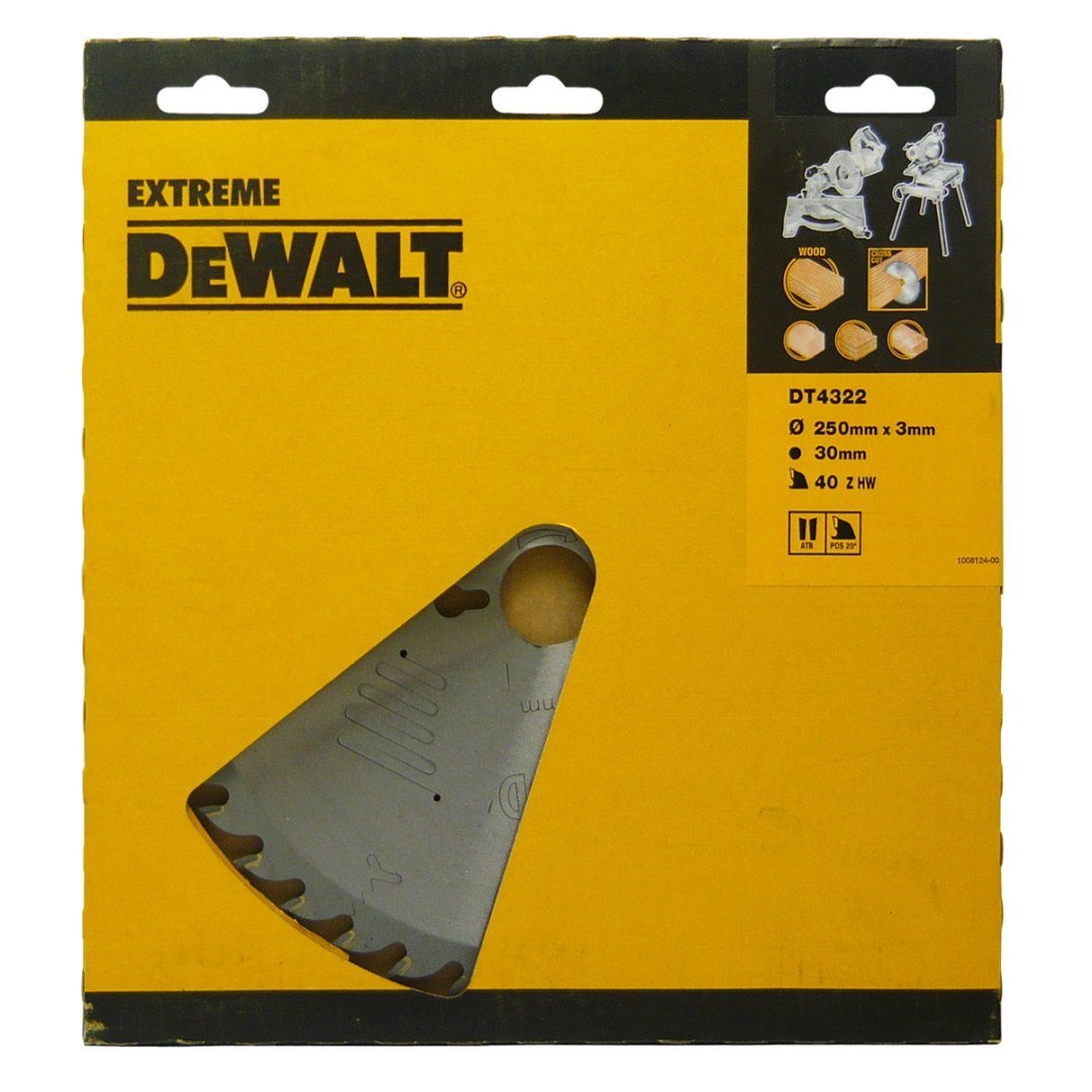 Фото - Круг відрізний DeWALT . PIŁA TARCZ.250x30mmx40z ATB 