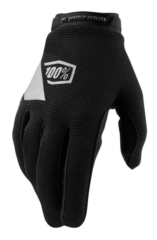 Rękawiczki 100% RIDECAMP Womens Glove black roz. XL (długość dłoni 187-193 mm)