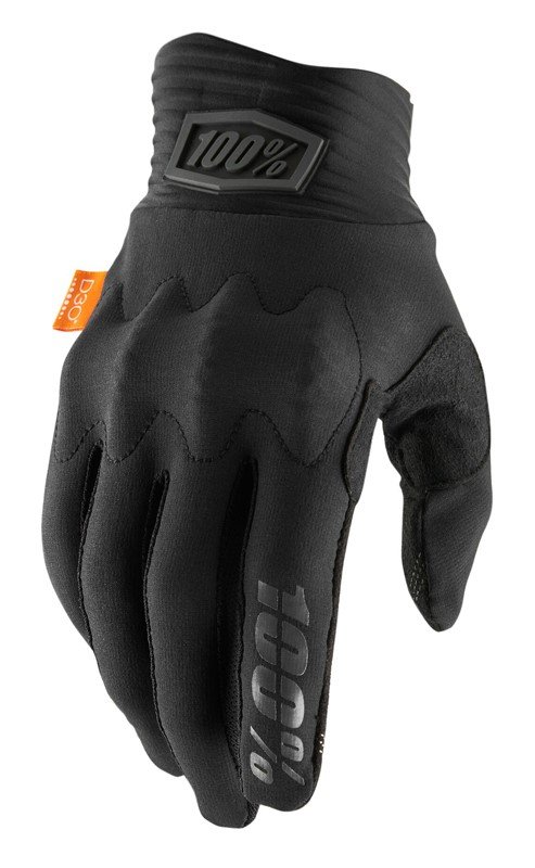 Rękawiczki 100% COGNITO Glove black charcoal roz. S (długość dłoni 181-187 mm) (NEW)