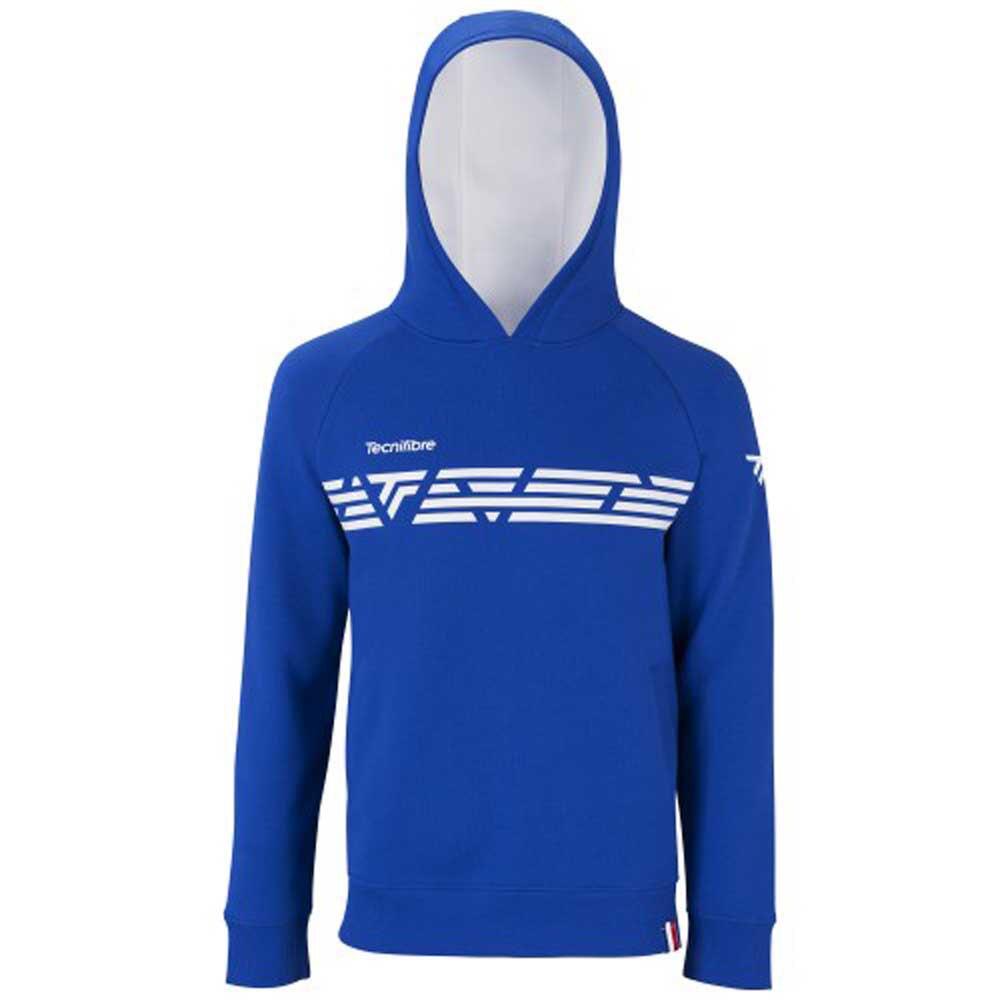 Bluza do tenisa dziecięca Tecnifibre FLEECE HOODY royal