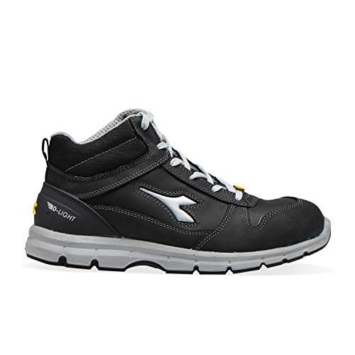 Diadora Unisex Run Ii Hi S3 SRC ESD buty do lekkoatletyki, czarny - 80013 czarny - 41 EU