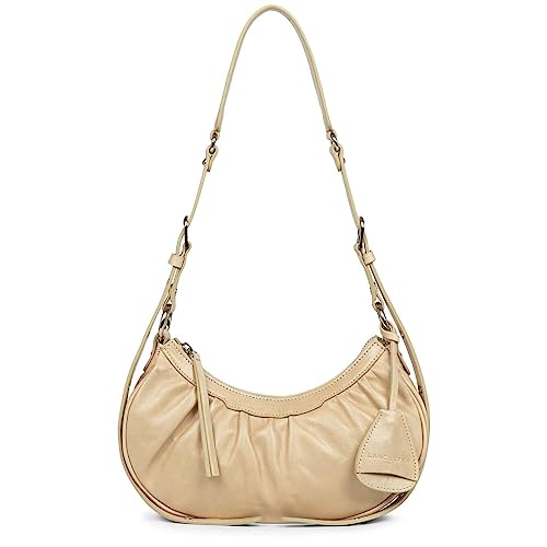 Lancaster Unisex Dorosłych Rétro & Glam Torba na ramię, beżowa, BEŻOWY