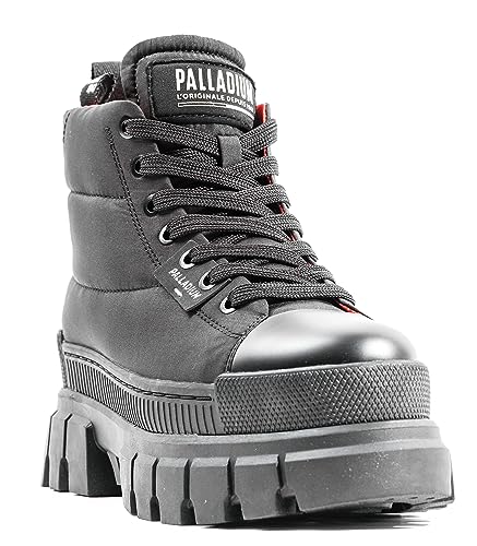 Palladium Revolt Boot OVERCUSH, Trampki damskie, Czarne/Czarne, 39,5 EU, czarny, 39.5 EU