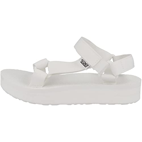 Teva W Midform Uniwersalne, Sandały Damskie, Jasny biały, 41 EU