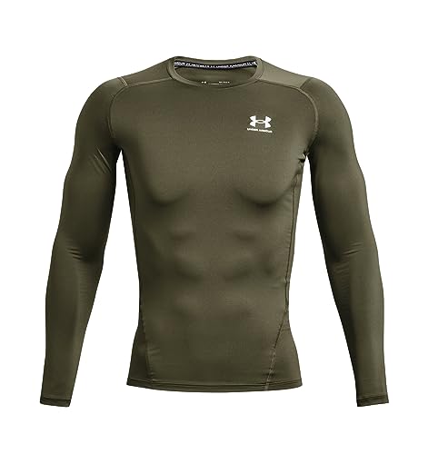 UA HG Armour Comp LS, zielony, MD