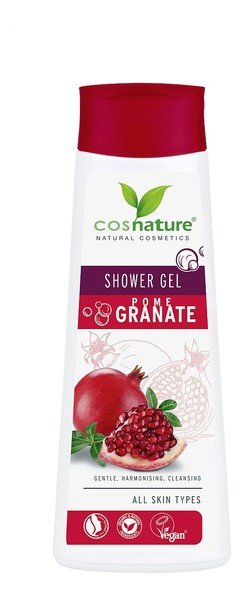 cosnature Naturalny odżywczy żel pod prysznic z owocem granatu 250ml Cosnature