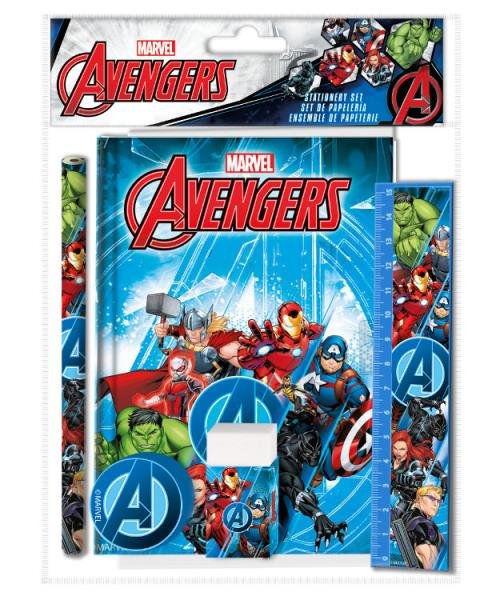 Avengers Avengers zestaw piśmienniczy  1Y43K3 1Y43K3 SAM  ONE SIZE
