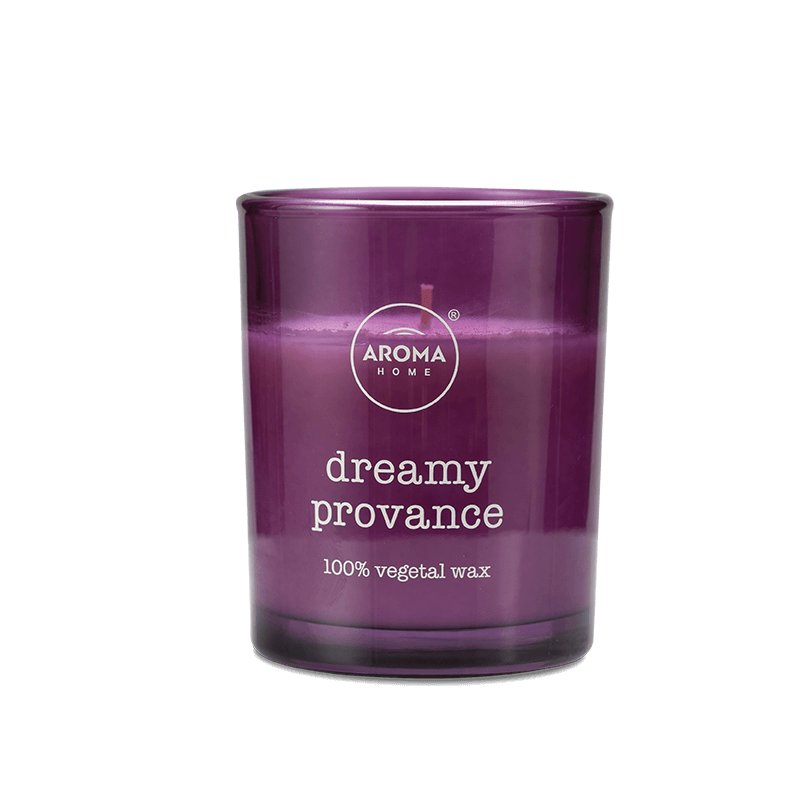 Świeca zapachowa Aroma Home Seria Gradient Candle 160g Dreamy Provance (fioletowy)