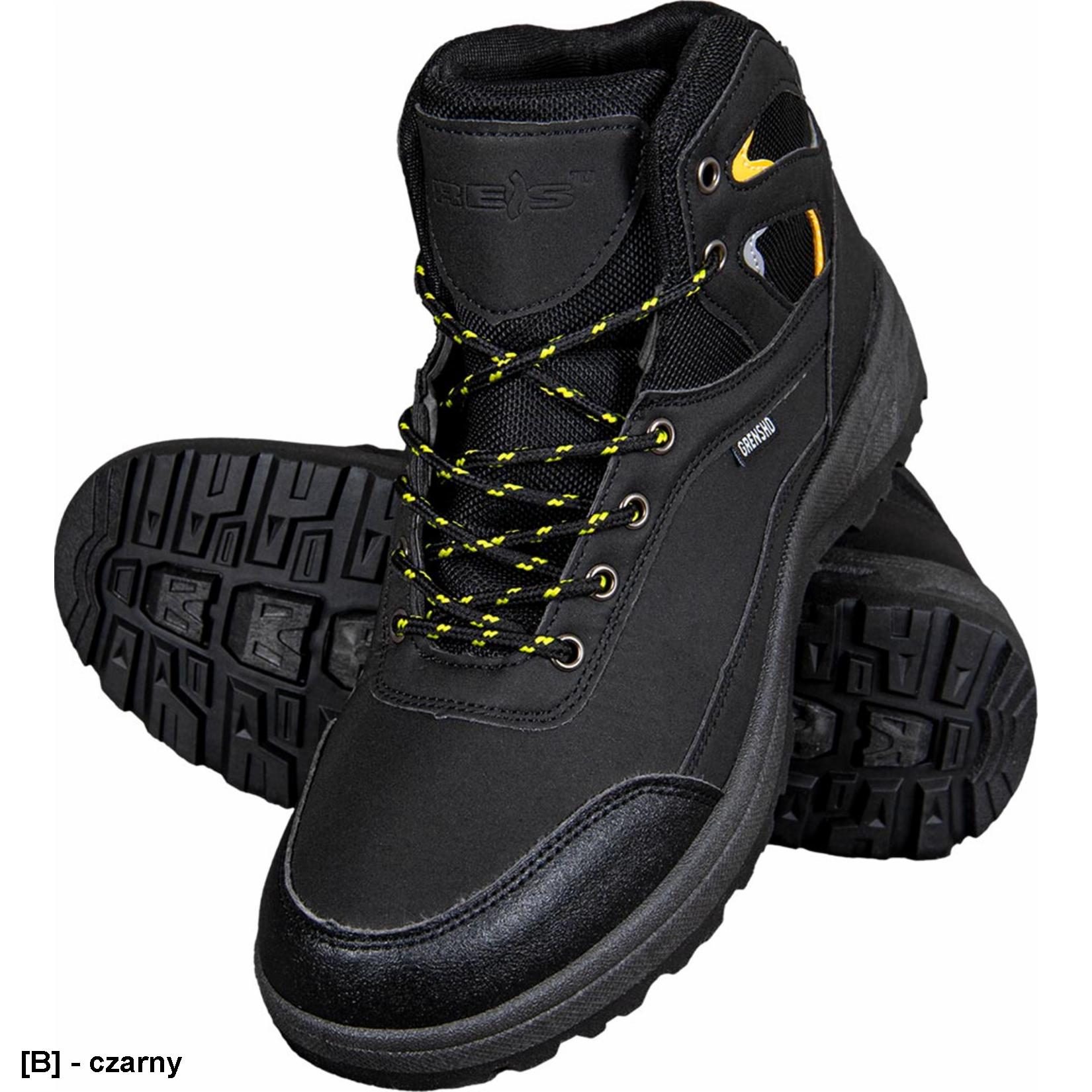 BMORTIS - Buty typu trzewik MORTON, PU w połączeniu z materiałem tekstylnym - 39-46