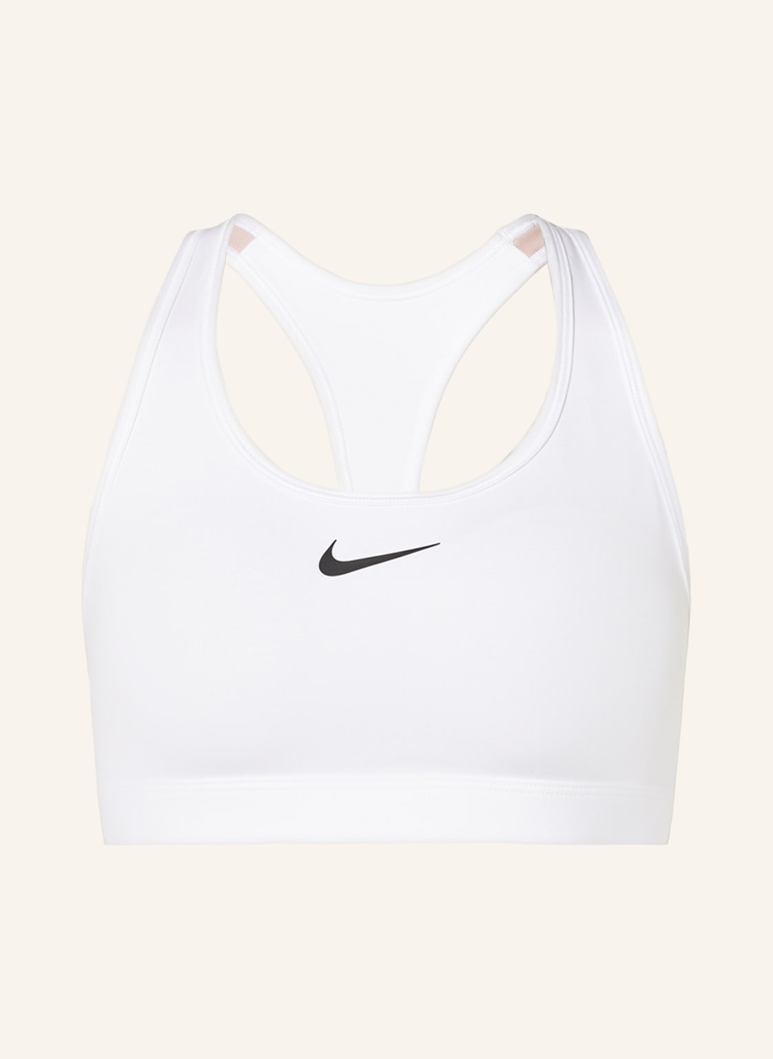 Nike Biustonosz Sportowy Swoosh weiss
