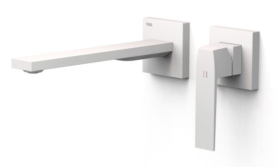 Bateria umywalkowa TRES Slim Exclusive Biel Matowa 20230002BM