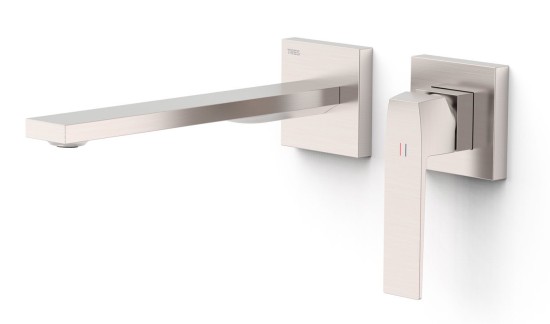 Bateria umywalkowa TRES Slim Exclusive Stal 20230002AC